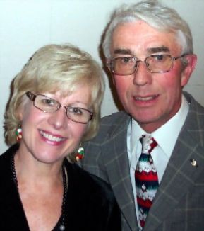Festival leaders Rotarians Sue Parkin & Richard Edge